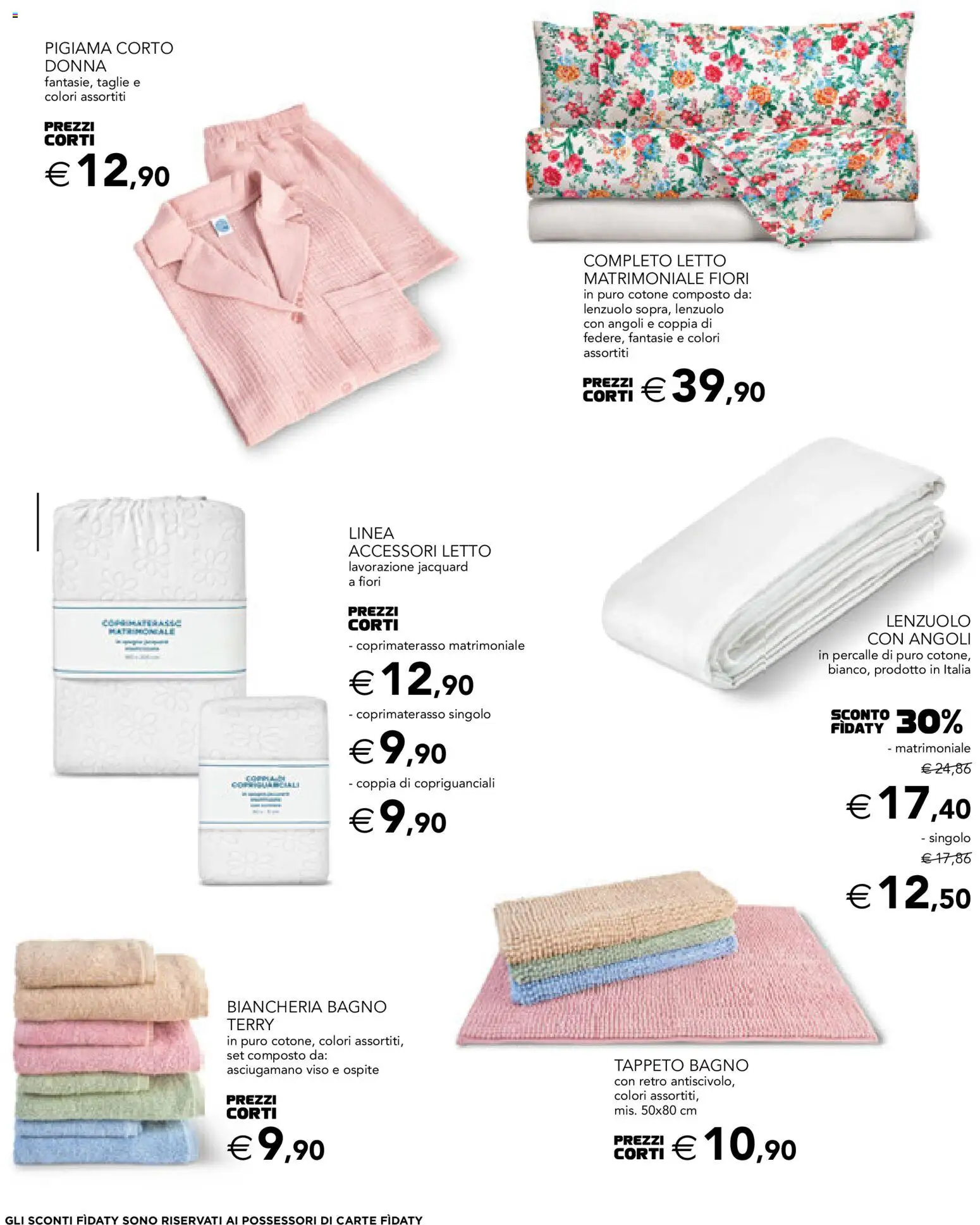 Volantino Esselunga S del 04.05.2026 | Pagina: 15 | Prodotti: Pigiama, Letto matrimoniale, Letto, Bagno