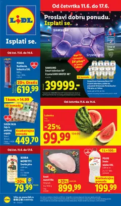 Lidl katalog - pregled Lidl kataloga - važi od 11.06.2026