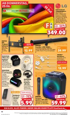 Kaufland DE - DE Folder - Voorbeeld van een folder van Kaufland DE, geldig van 25-06-2026 | Pagina: 40 | Producten: Smartphone, Video, Usb