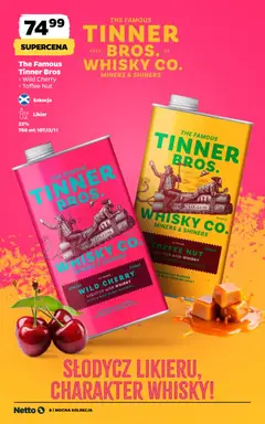 Pogląd oferty "Netto gazetka - Alkohole mocne" - ważna od 27.04.2026 | Strona: 8 | Produkty: Whisky