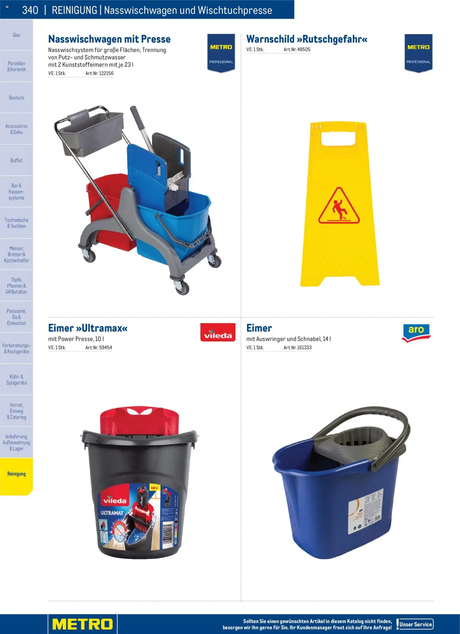 Metro angebote Gastro Non-Food Katalog gültig ab 01.01.2026 | Seite: 340 | Produkte: Eis, Presse