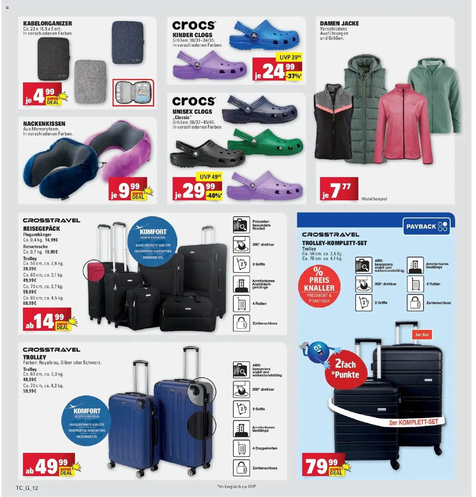 Marktkauf Prospekt Weil Am Rhein	 – gültig ab 27.04.2026 | Seite: 44 | Produkte: Jacke, Reisetasche