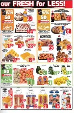 Boxer specials catalogue – valid from 23.04.2026 | Page: 3 | Products: Cake, Bakery, Chicken, Apples