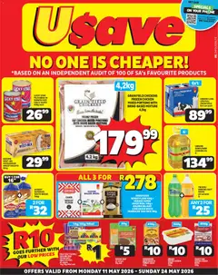 Usave specials catalogue – valid from 11.05.2026