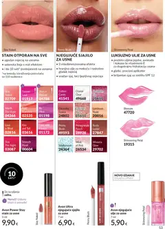 Avon Katalog - Pregled kataloga iz trgovine Avon, vrijedi od 01.05.2026 | Stranica: 53 | Proizvodi: Ulje, Luster