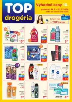 TOP Drogéria leták platný od 18.05.2026
