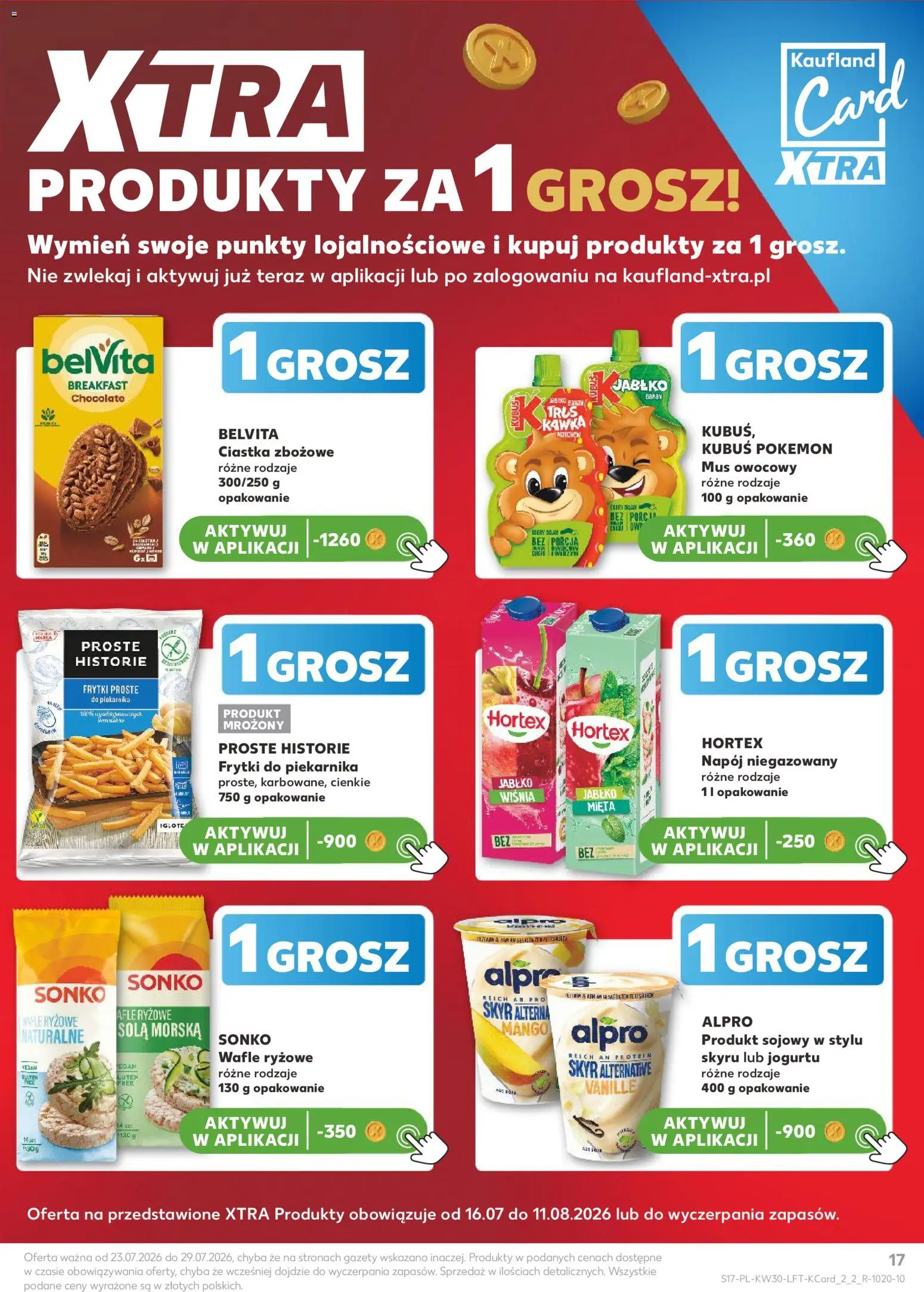 Kaufland Polsko leták od 23.07.2026 | Strana: 17 | Produkty: Mango, Skyr, Alpro