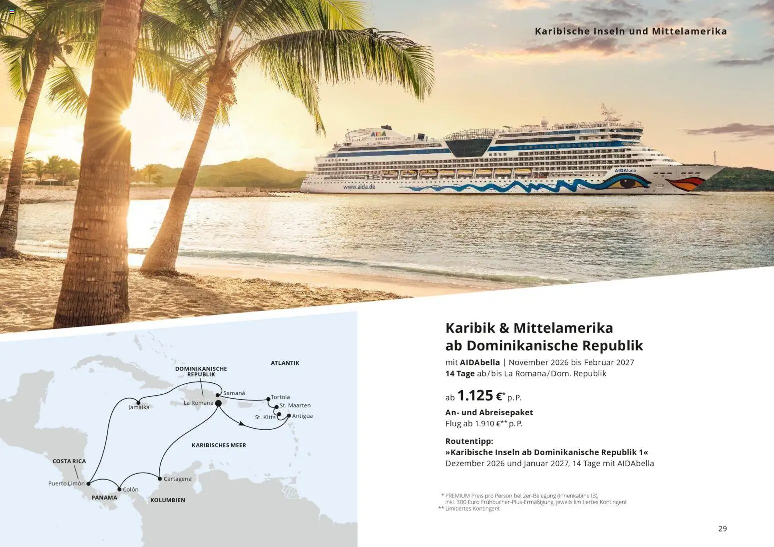 Aida AIDAselection – gültig ab 01.04.2026 | Seite: 29