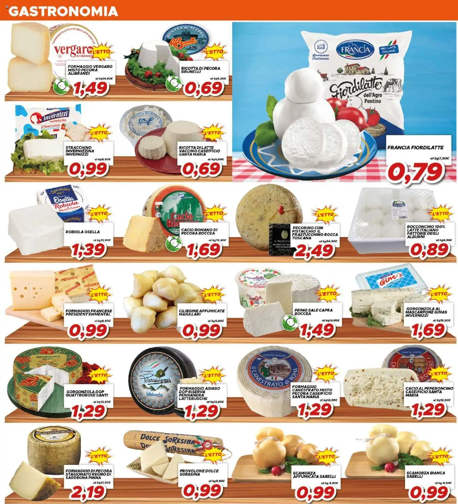 Volantino Ma Supermercati del 29.04.2026 | Pagina: 2 | Prodotti: Sale, Latte, Mascarpone, Gorgonzola