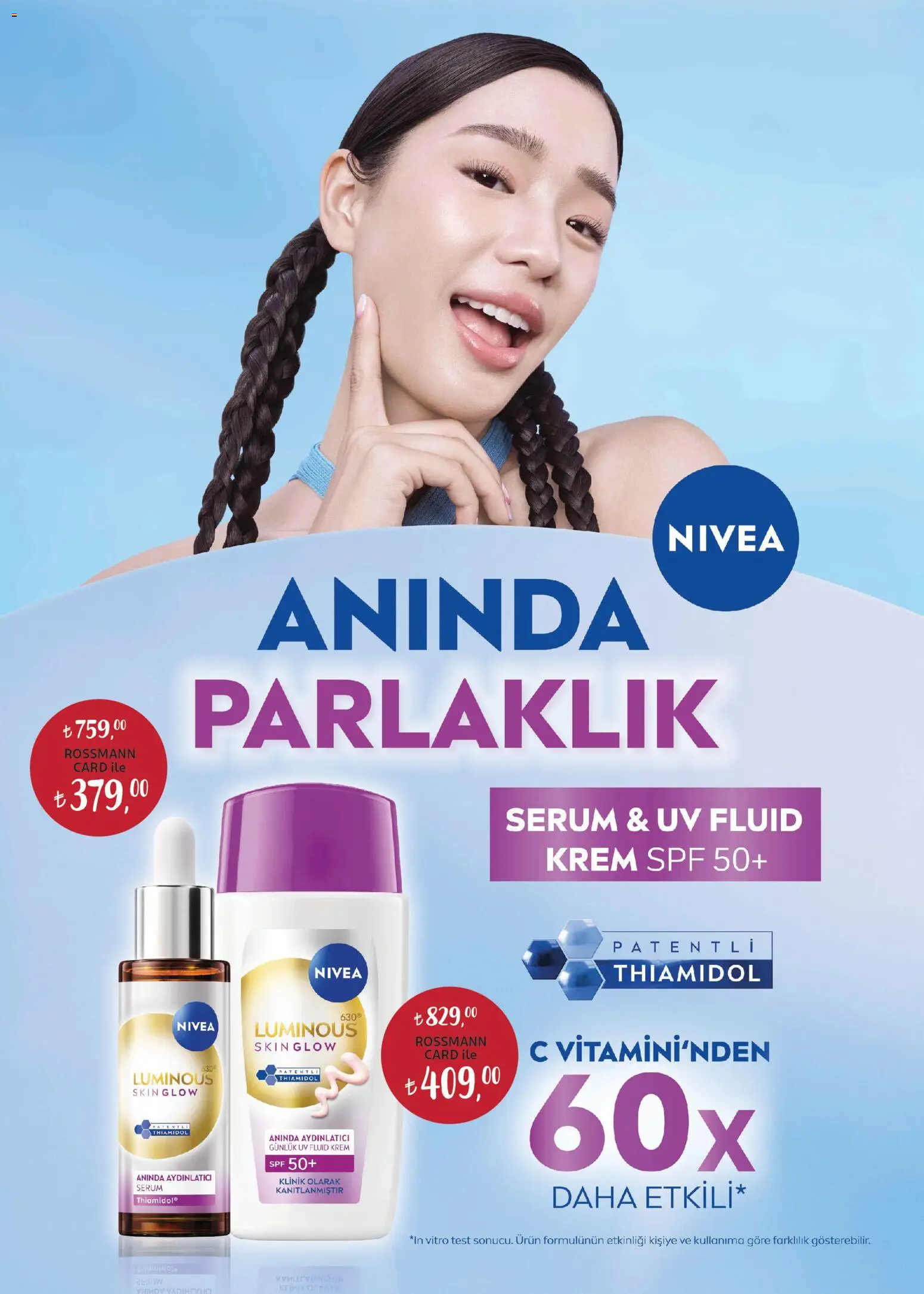 Rossmann İndirim - 30.04.2026 tarihinden itibaren geçerlidir | Sayfa: 21 | Ürünler: Krem