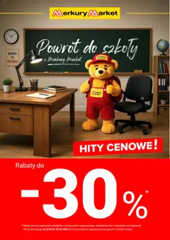 Pogląd oferty "Merkury Market gazetka - Powrót do szkoły" - ważna od 22.08.2026