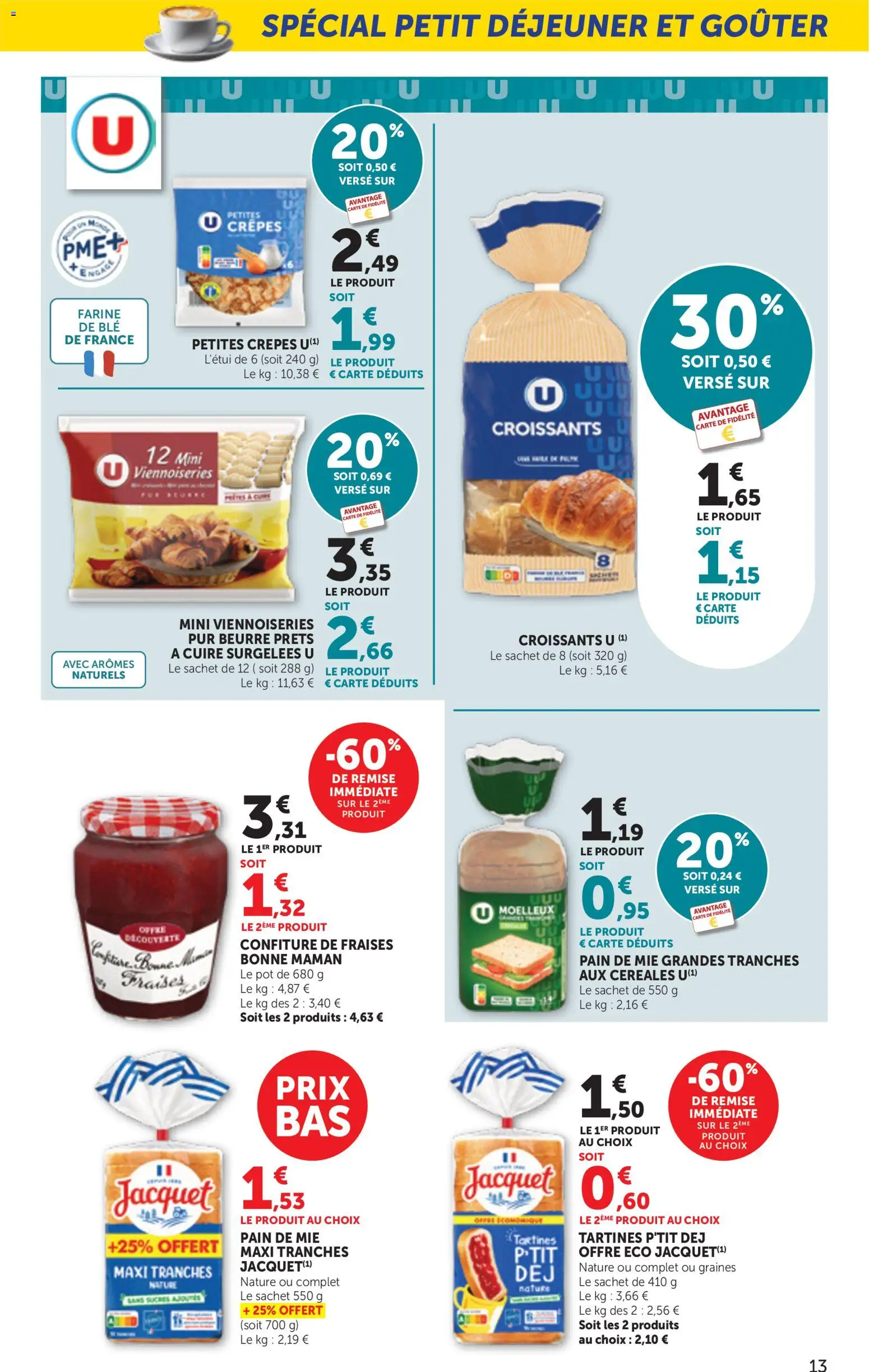 {H1} | Page: 13 | Produits: Graines, Farine, Fraises, Céréales