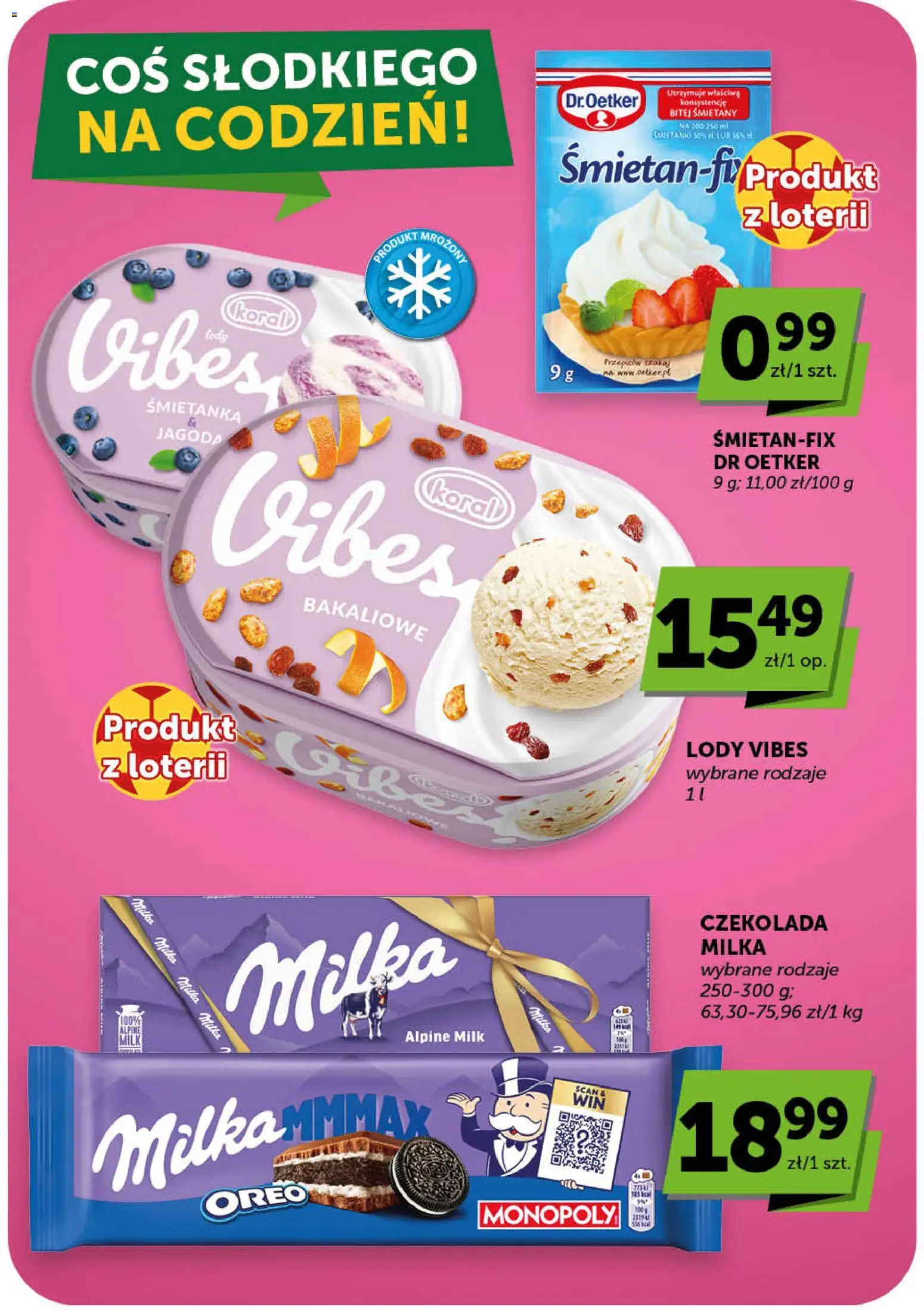ABC gazetka od 18.06.2026 | Strona: 32 | Produkty: Czekolada milka, Milka, Czekolada, Lody