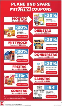 Kaufland Prospekt Leipzig ab 05.10.2026 gültig | Seite: 13 | Produkte: Toastbrot, Chips