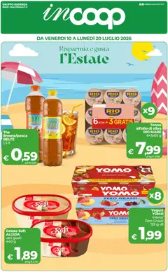 Anteprima del volantino COOP volantino inCoop Sicilia valido a partire dal 10/07/2026