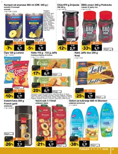 KTC Katalog - Pregled kataloga iz trgovine KTC, vrijedi od 01.07.2026 | Stranica: 25 | Proizvodi: Ananas, Žitarice, Breskva, Kompot