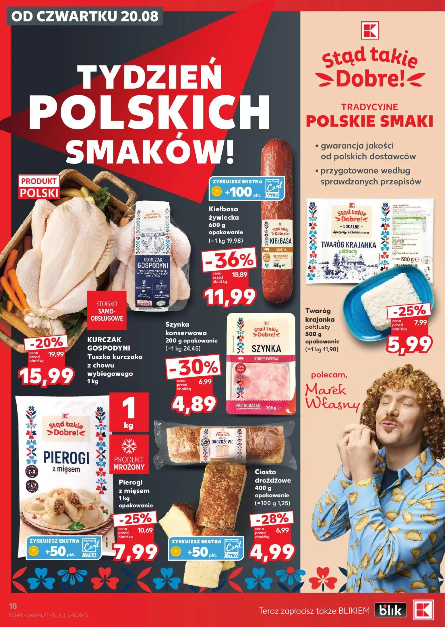 Kaufland Polsko leták - Mocny start od 20.08.2026 | Strana: 18