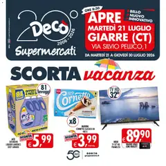 Anteprima del volantino Decò volantino Giarre valido a partire dal 21/07/2026