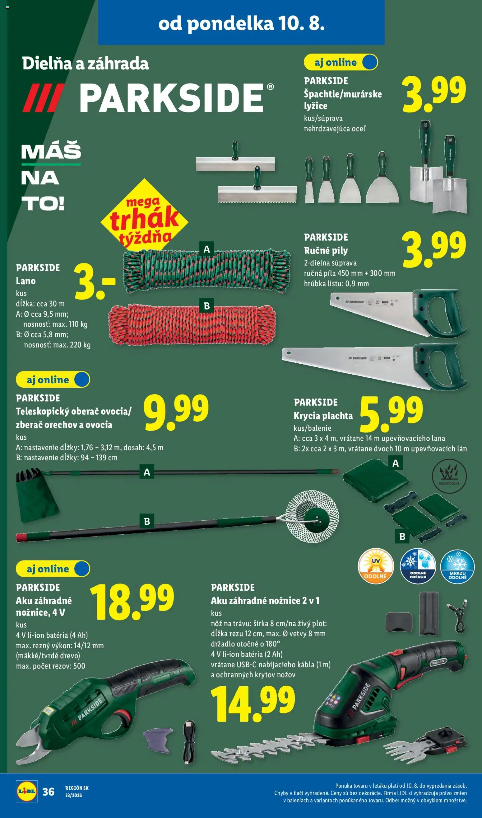 Nové Lidl akcie – leták je platný od 10.08.2026 | Strana: 48