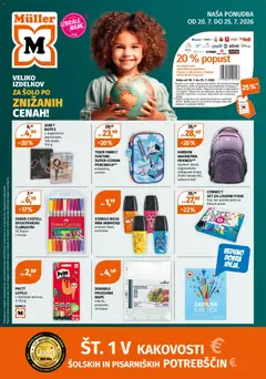 Müller katalog akcije – veljaven od 20.07.2026