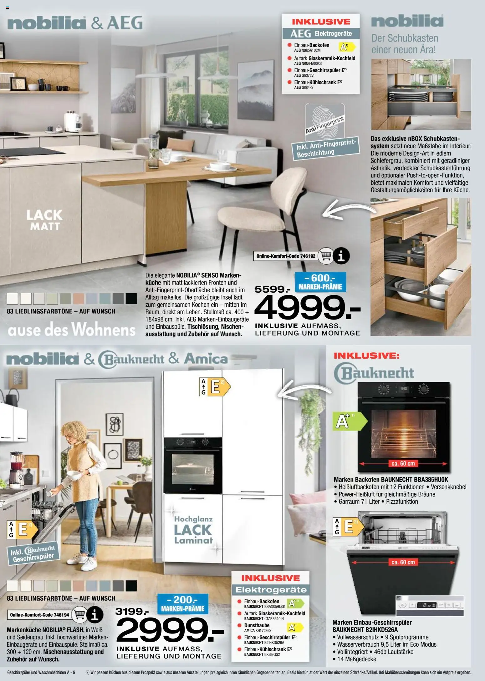 Ostermann Küchen neu erleben – gültig ab 07.05.2026 | Seite: 21 | Produkte: Geschirrspüler, Küche, Backofen, Kuchen
