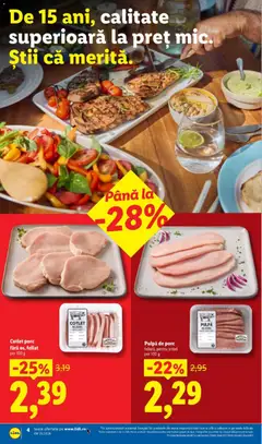 Ofertele Lidl valabile de la 24.08.2026 | Pagină: 4 | Produse: Cotlet, Cotlet porc