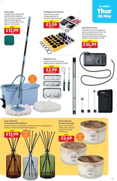 Preview of Aldi - Weekly offers UK Specialbuys valid from 25.05.2026 | Page: 15 | Products: Handle, Camera, Lemon, Orange