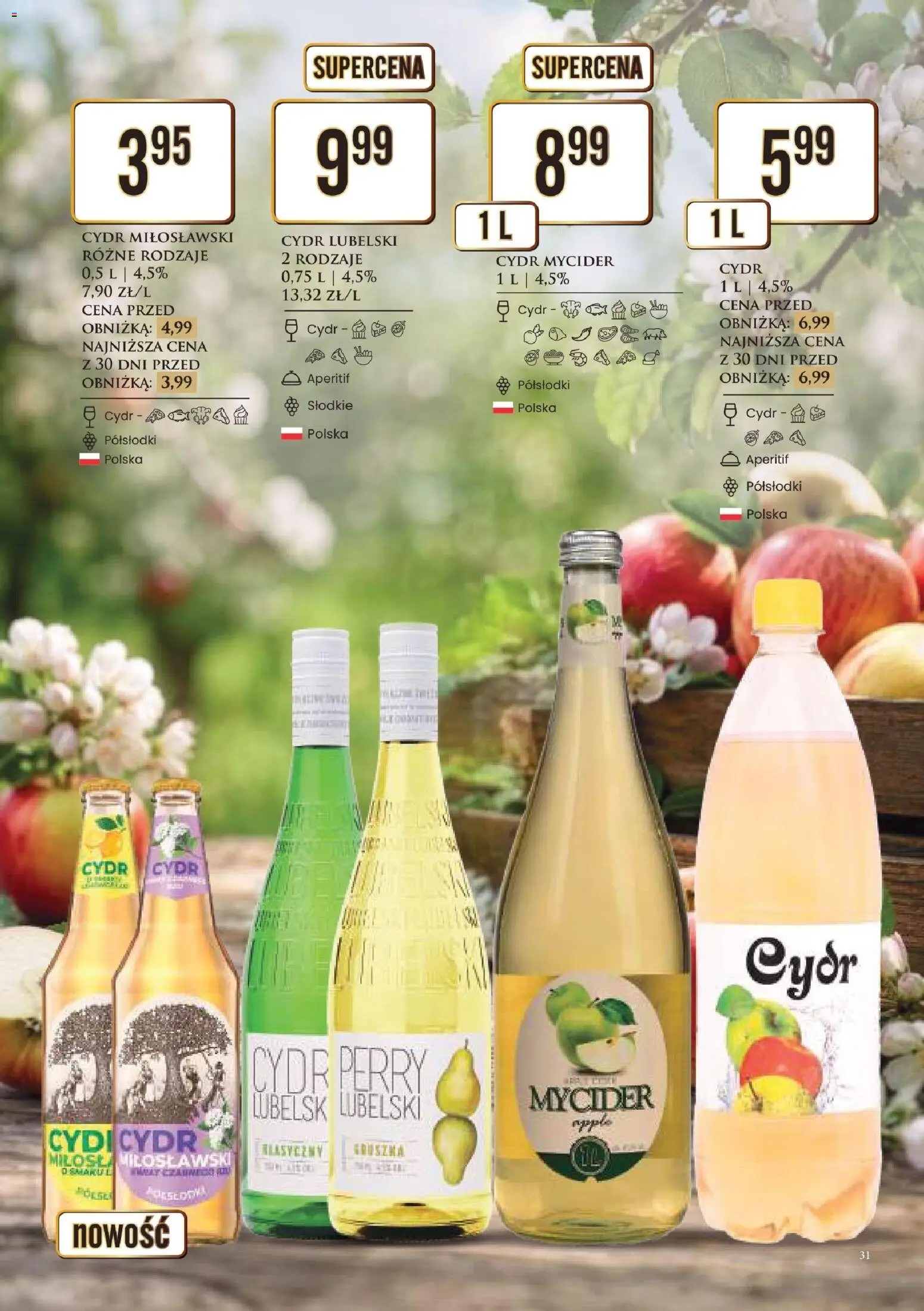 Dino gazetka alkoholowa od 29.05.2026 | Strona: 31 | Produkty: Cydr