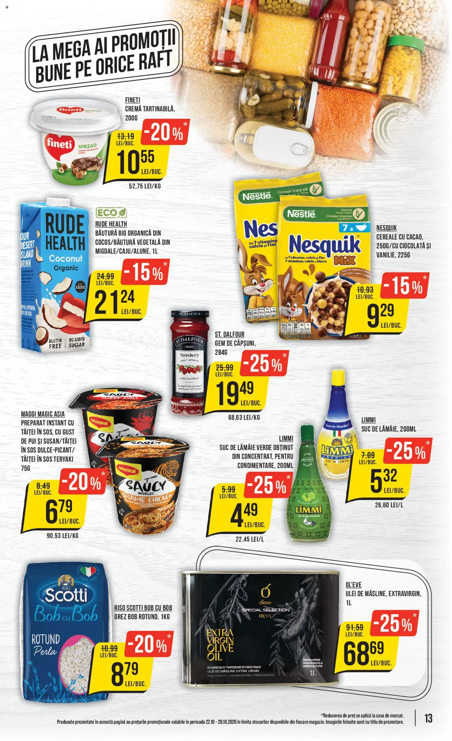 Noul catalog Mega Image – valabil de la 22.10.2026 | Pagină: 13