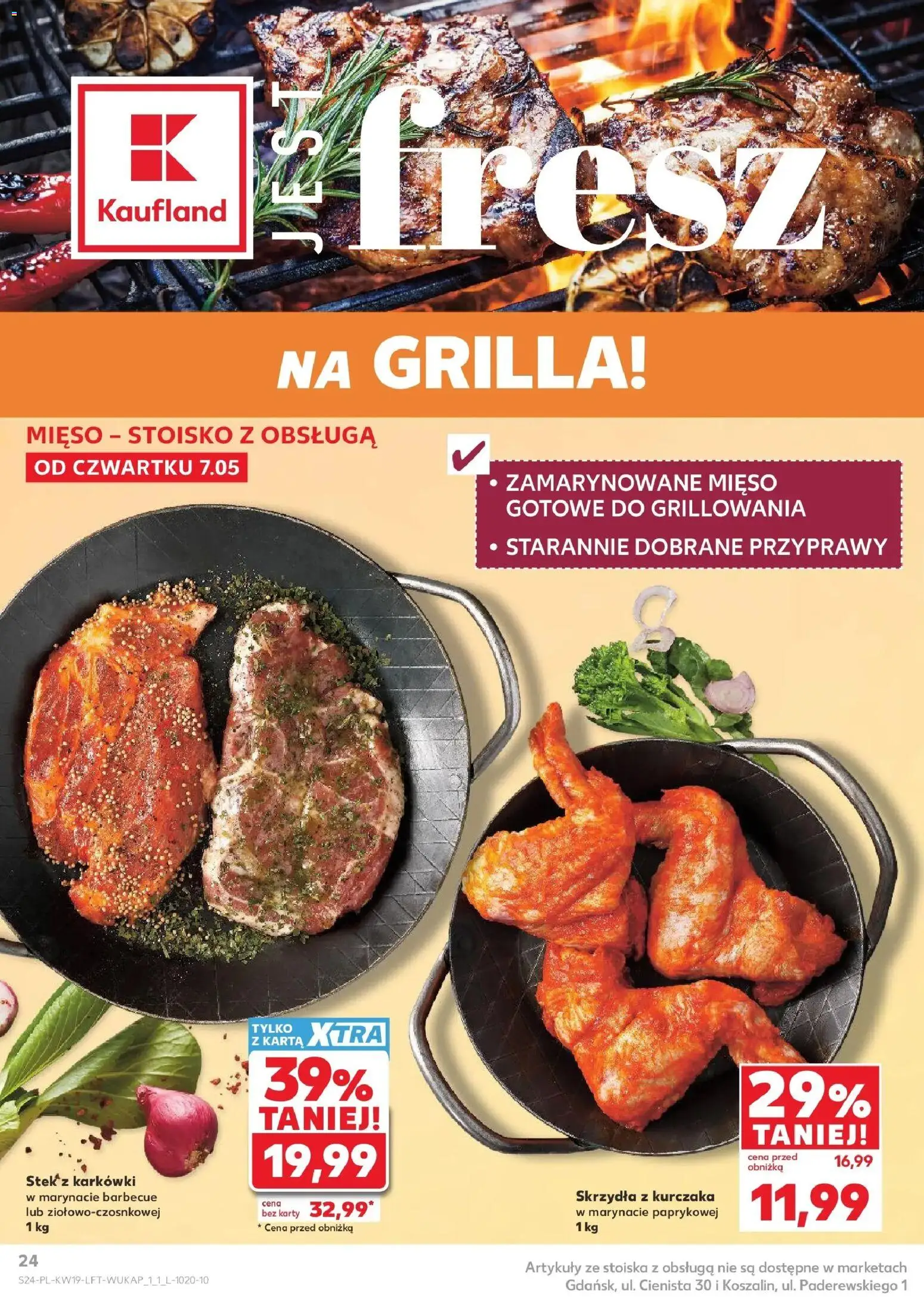 Kaufland gazetka od 07.05.2026 | Strona: 24 | Produkty: Karta, Mięso, Przyprawy