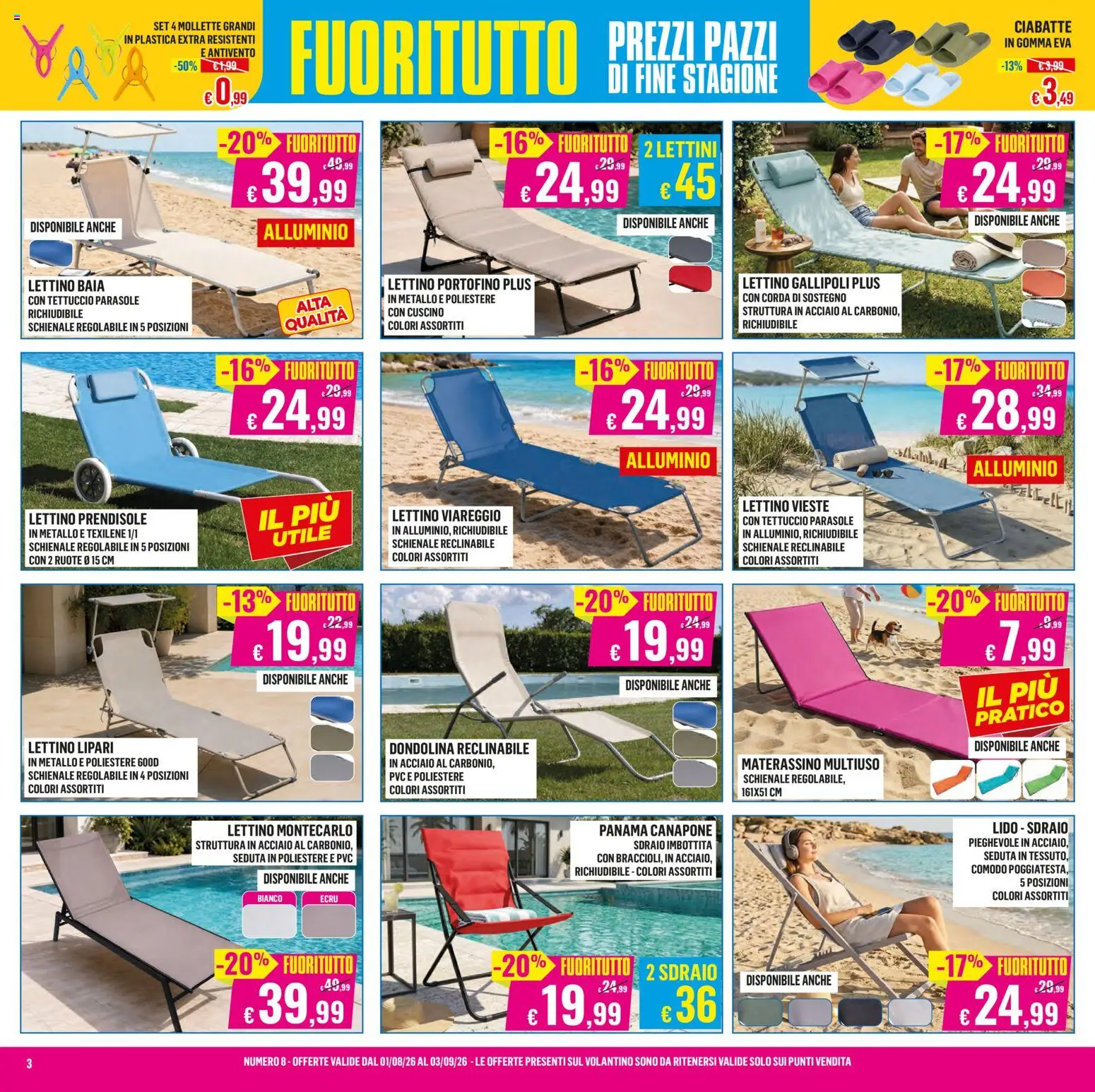 Volantino Satur del 01/08/2026 | Pagina: 3