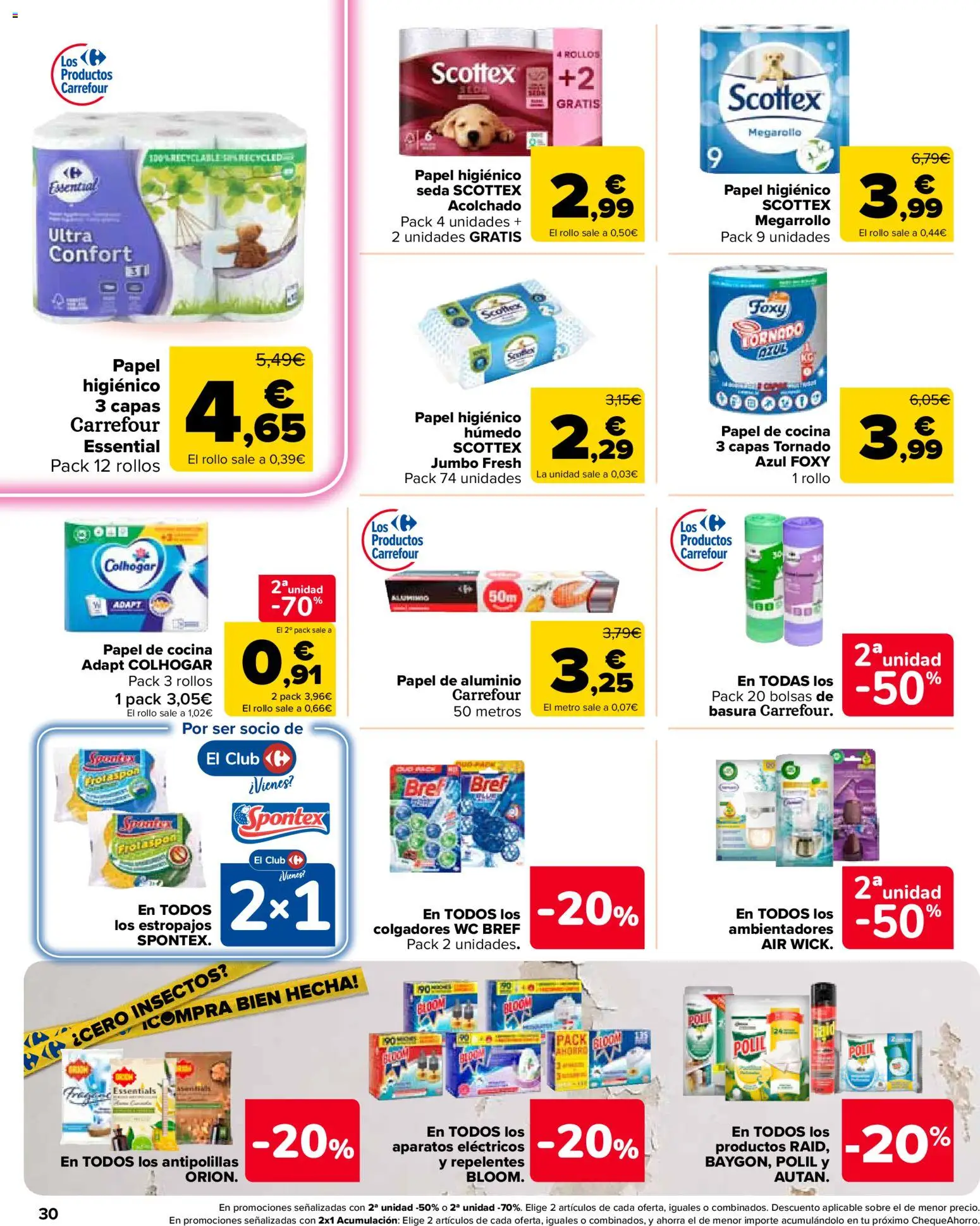 Carrefour Market folleto │ válido desde el 26.05.2026 | Página: 30 | Productos: Papel higienico, Cocina