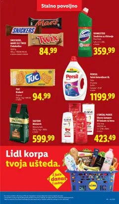 JACOBS Monarch Mlevena kafa, 200 g; 1 kg = 3000.- - pregled Lidl kataloga - važi od 20.08.2026 | Strana: 41