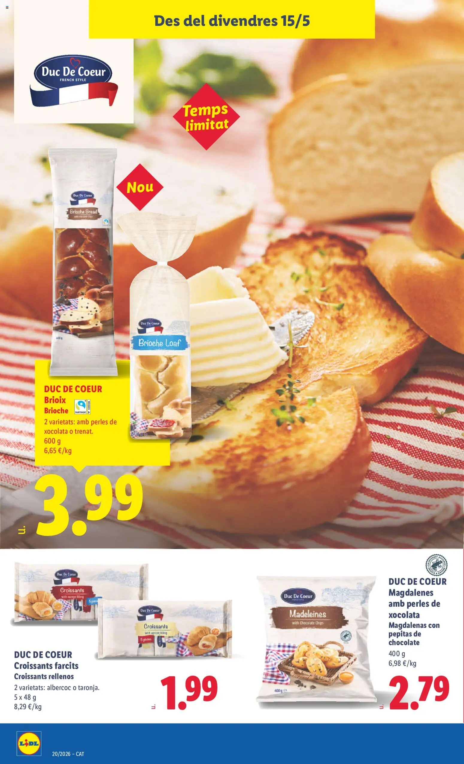 Lidl folleto │ válido desde el 11.05.2026 | Página: 32 | Productos: Chocolate, Magdalenas