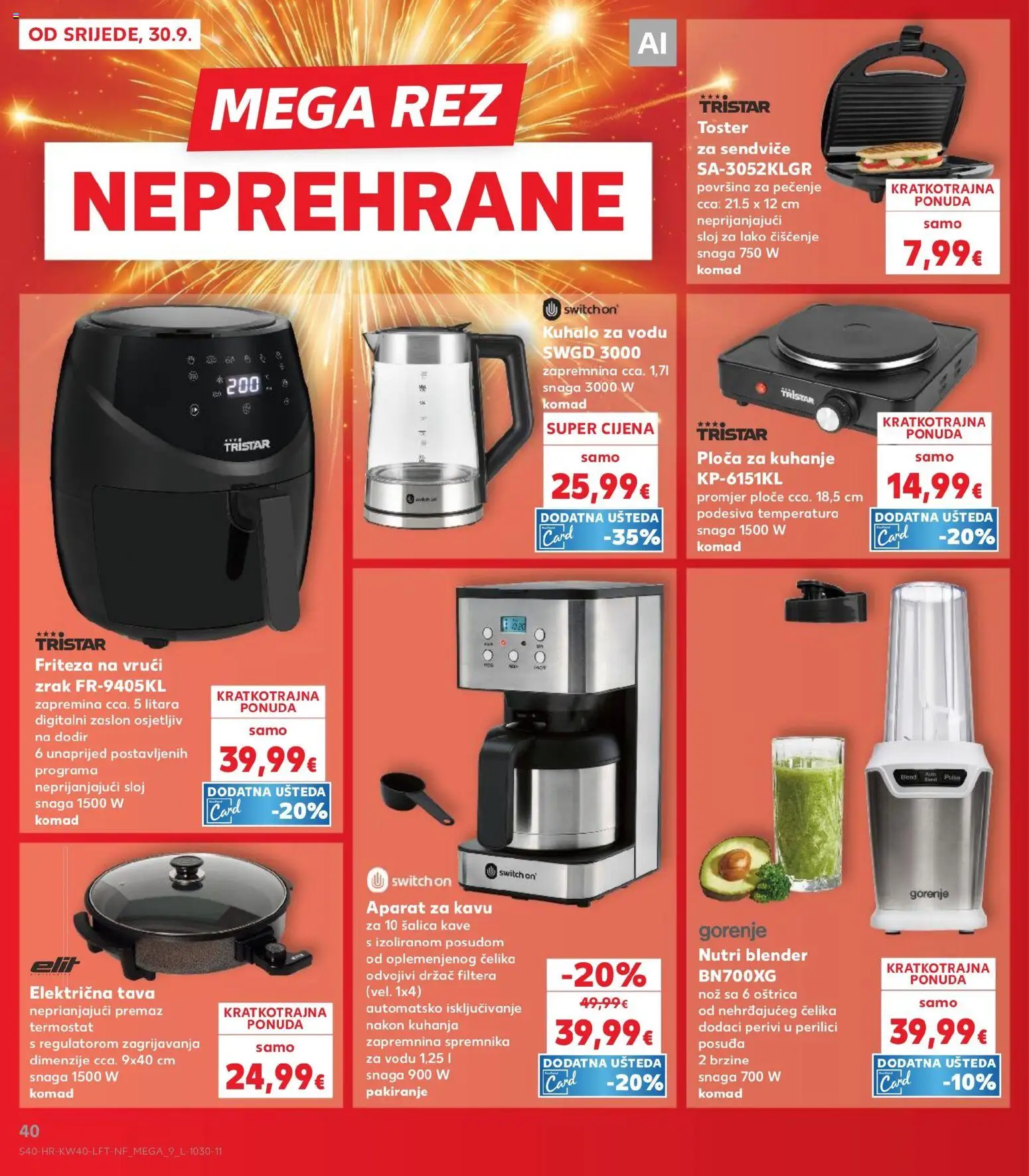 Kaufland katalog | vrijedi od 30.09.2026 | Stranica: 40