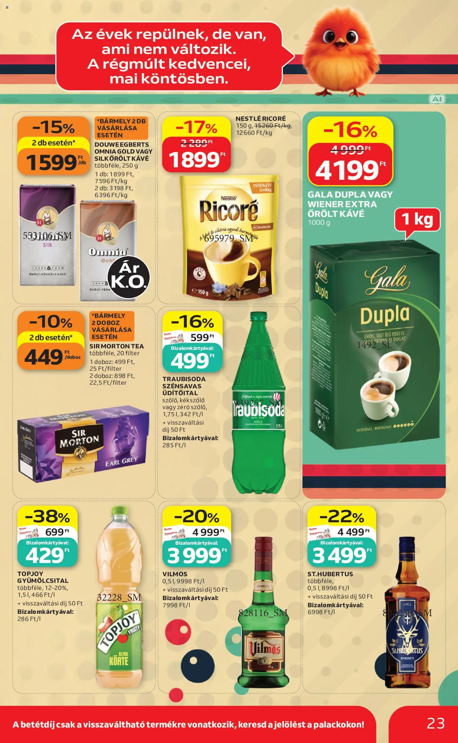 Auchan akciós ujság - amely érvényes a következő dátumtól: 2026.09.03. | Oldal: 23