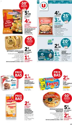 bi1 - Prévisualisation de bi1 Catalogue 60% de remise immédiate valide à partir de 29/09/2026 | Page: 13 | Produits: Fraise, Vanille, Frites, Mousse au chocolat