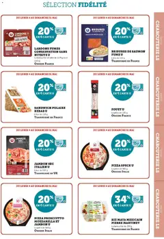 U Express - Prévisualisation de U Express - Ma sélection Carte U mai valide à partir de 04.05.2026 | Page: 3 | Produits: Jambon, Pizza, Porc, Saumon