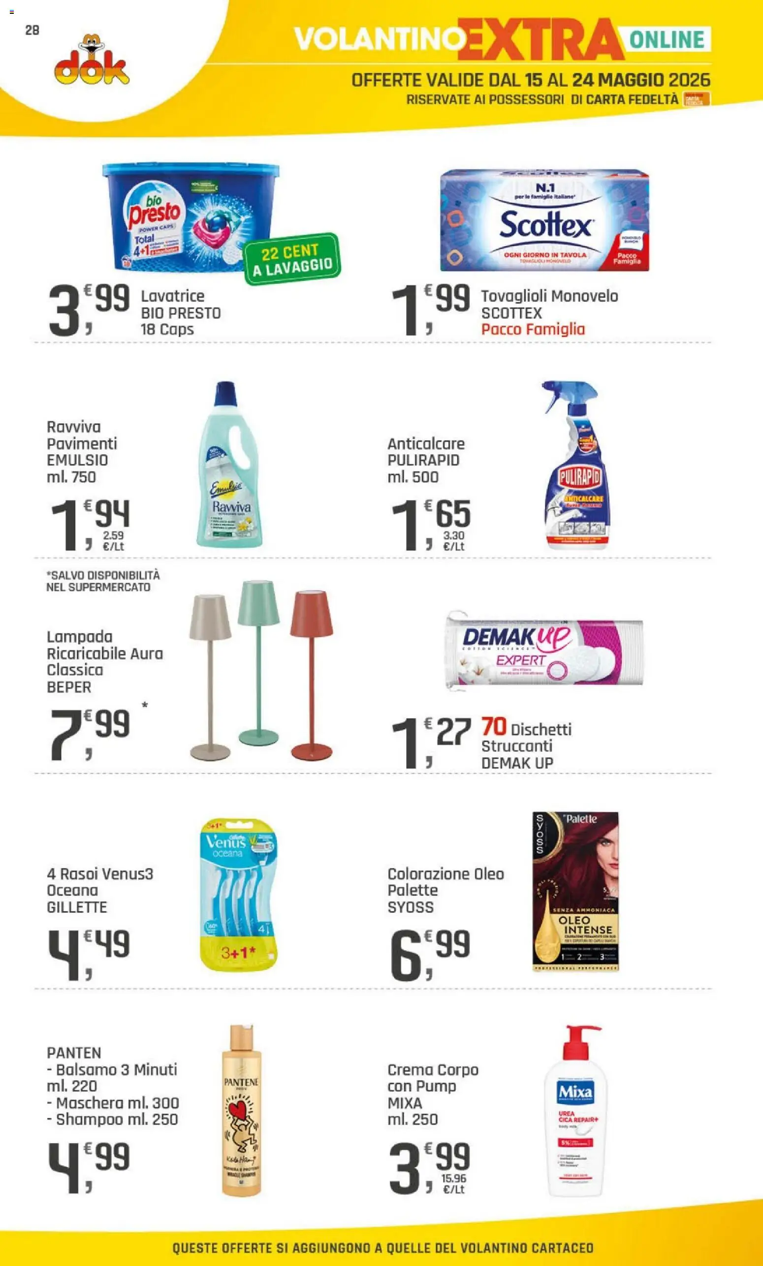 Volantino DOK del 15.05.2026 | Pagina: 28