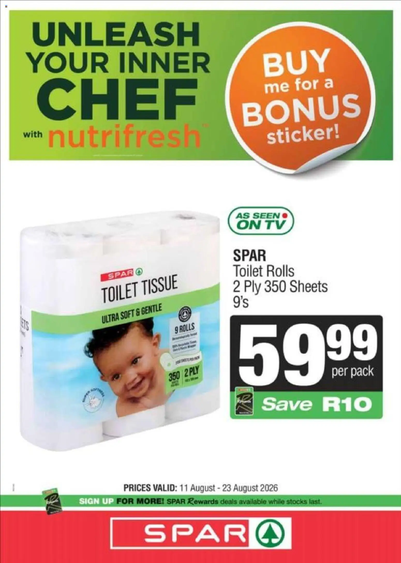 New Spar catalogue – valid from 11/08/2026 | Page: 3