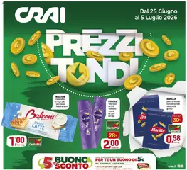 Anteprima del volantino CRAI volantino valido a partire dal 25/06/2026