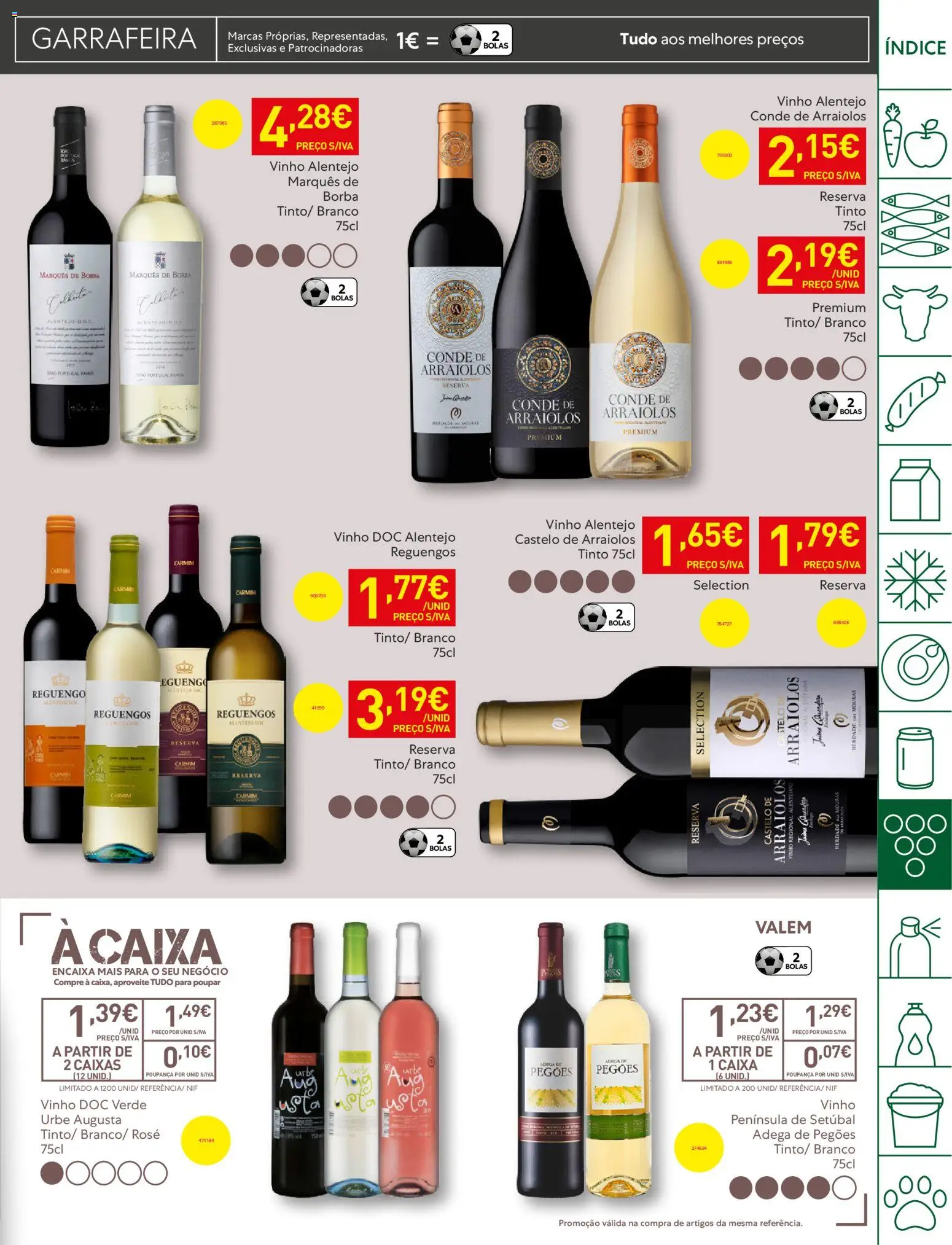 Recheio folheto │ válido de 14.04.2026 | Página: 35 | Produtos: Caixa, Vinho