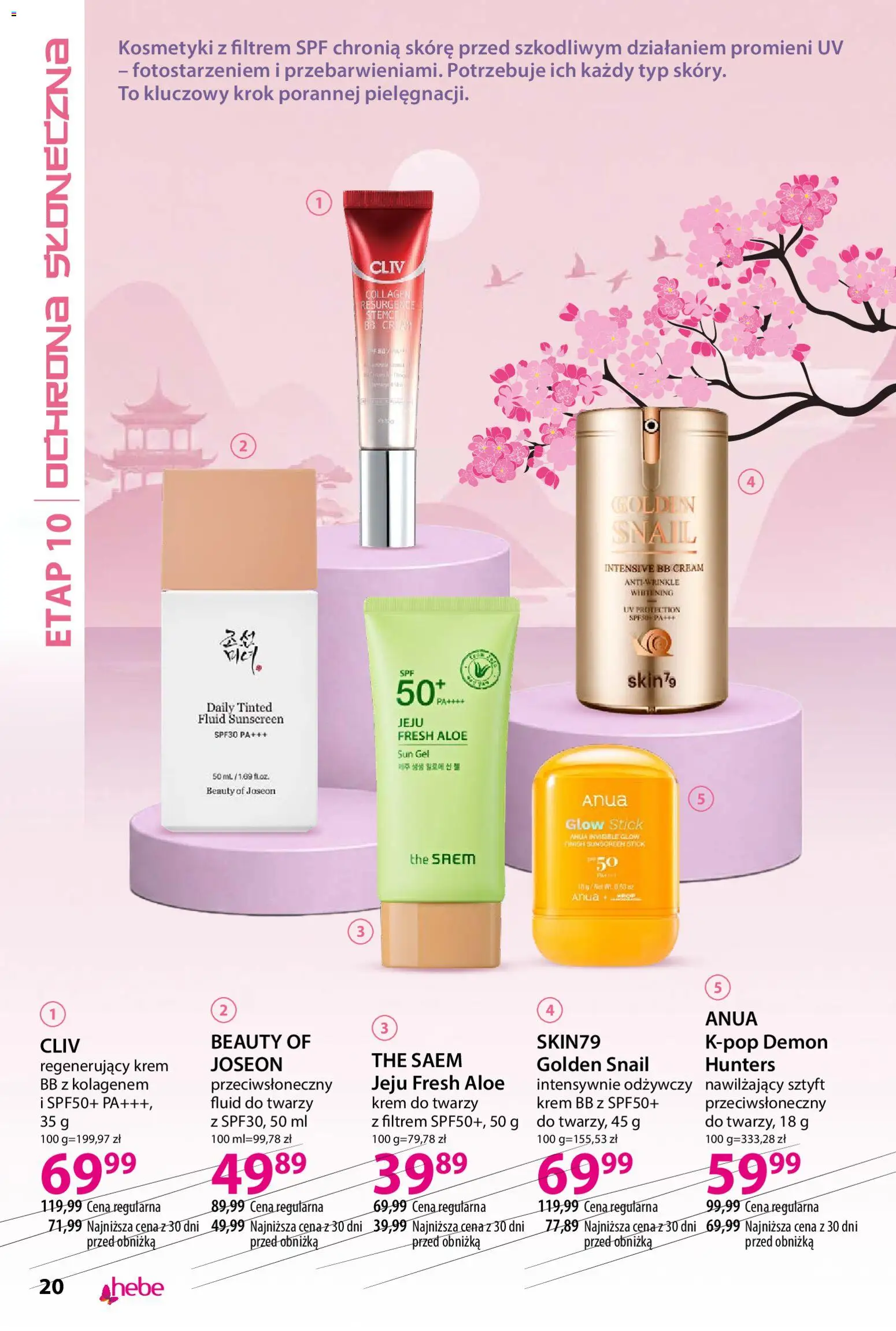 Hebe gazetka - Katalog koreanski od 01.10.2026 | Strona: 20