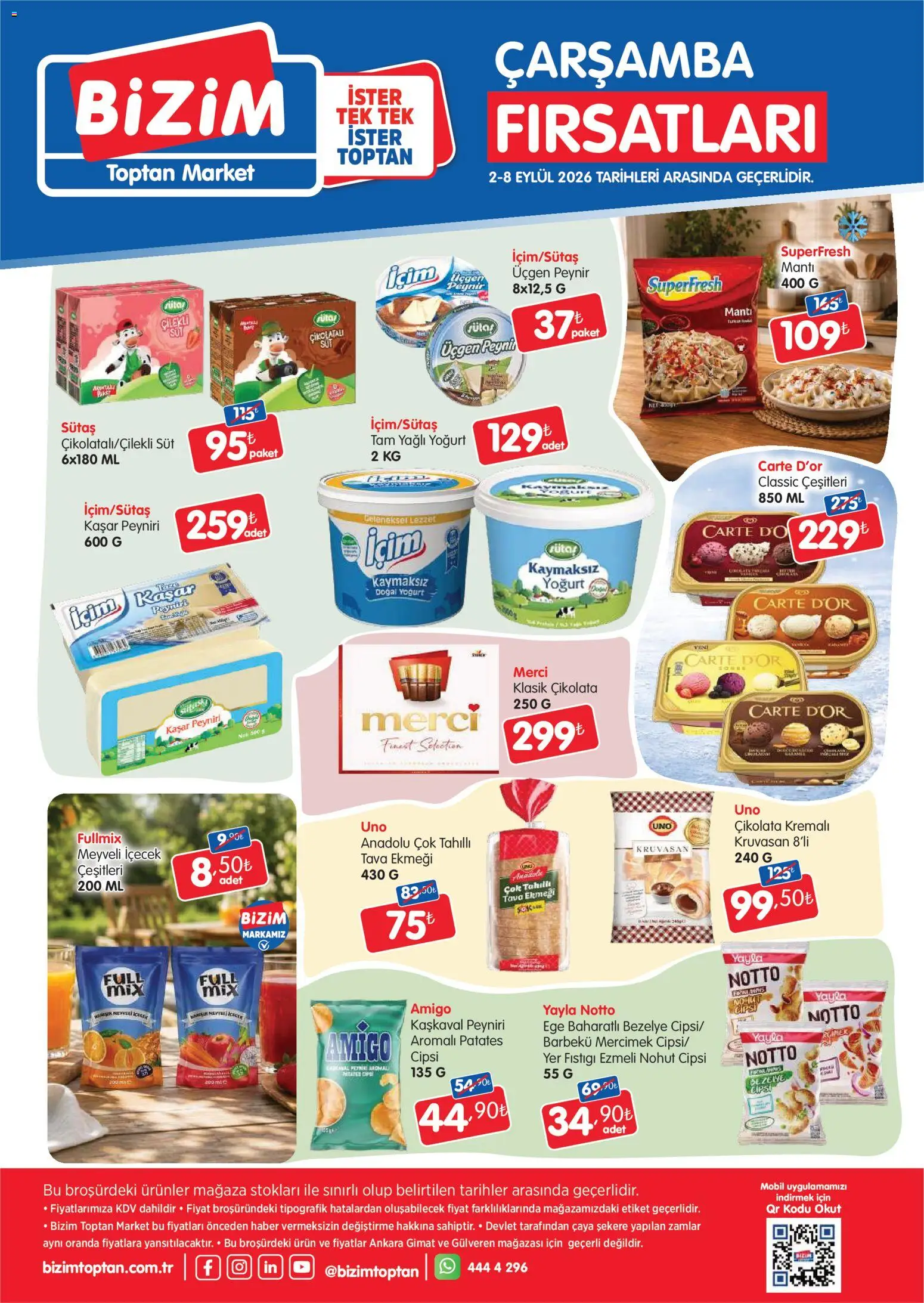 Bizim Toptan Katalog - 02 Eylül 2026 tarihinden itibaren geçerlidir | Sayfa: 1