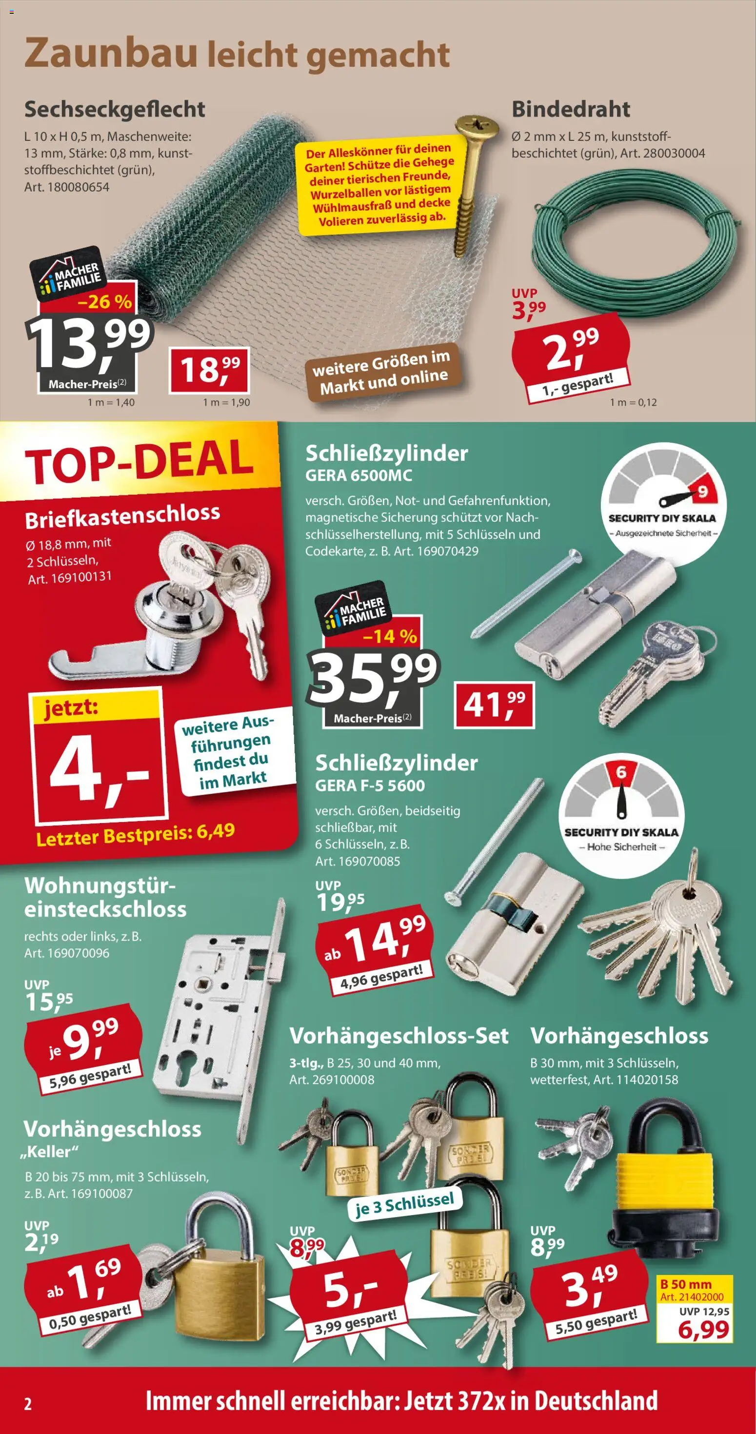 Sonderpreis Baumarkt Prospekt – gültig ab 26.09.2026 | Seite: 2 | Produkte: Decke