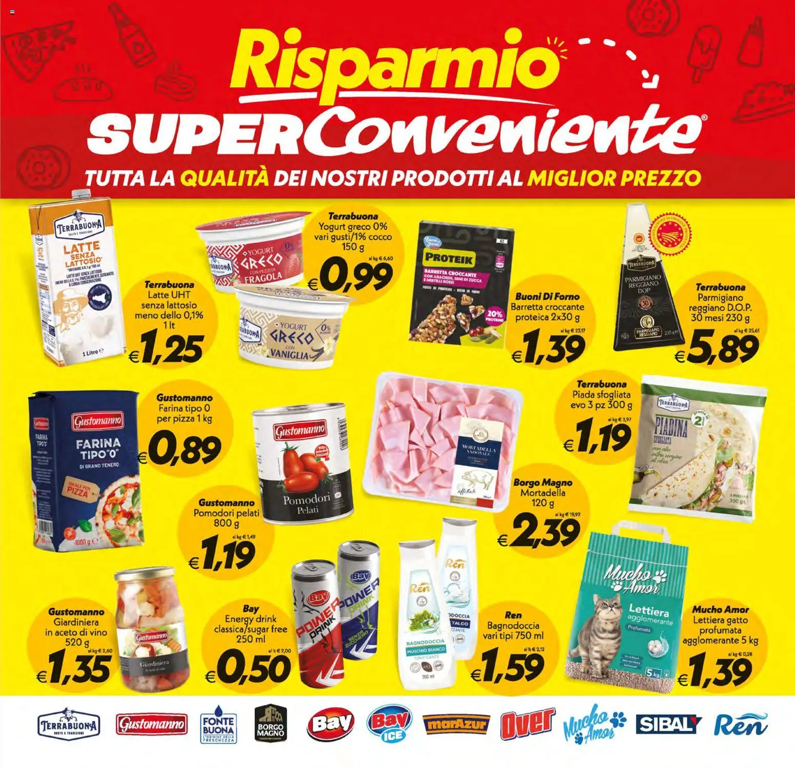 Volantino SuperConveniente del 19/06/2026 | Pagina: 11 | Prodotti: Yogurt greco, Yogurt, Barretta, Forno
