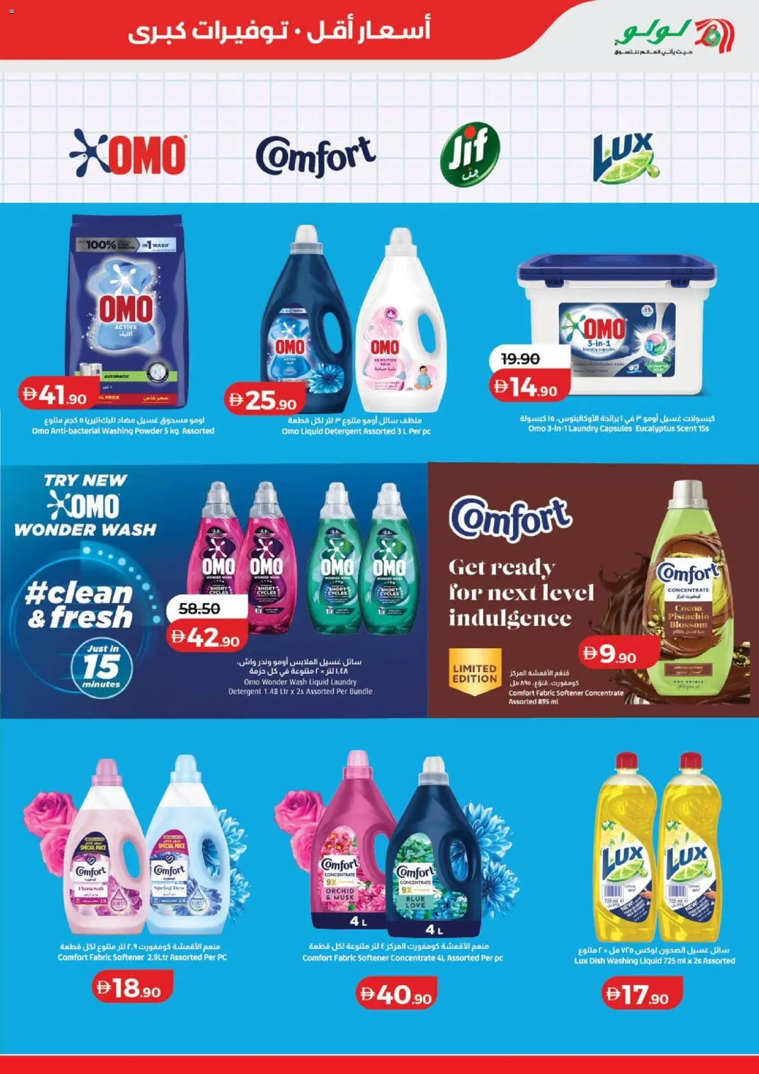 {H1} | Page: 5 | Products: Detergent, Washing powder, PC, Fabric softener