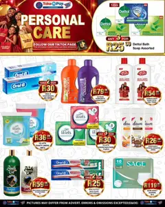 Take n Pay specials catalogue – valid from 21/09/2026 | Page: 26 | Products: Bath, Pads, Soap, Toothbrush