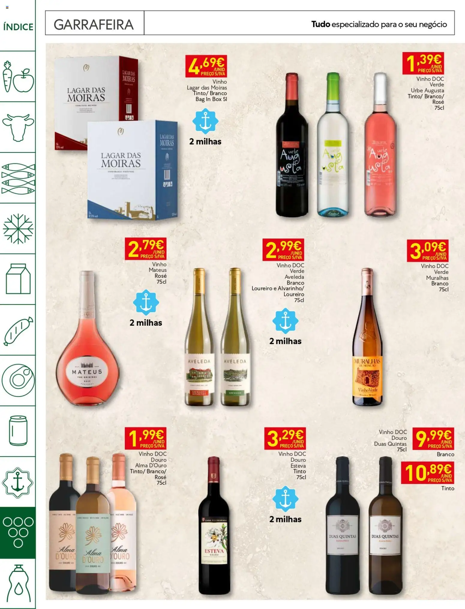 Recheio folheto Horeca │ válido de 20/10/2026 | Página: 20 | Produtos: Vinho