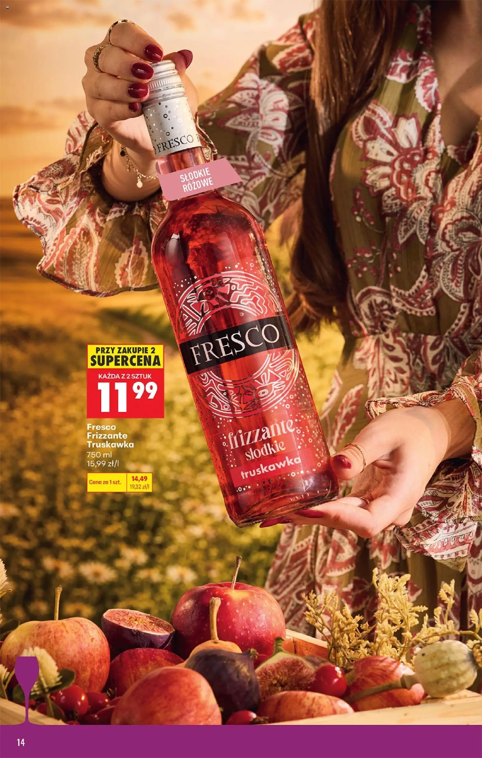 Biedronka Polsko leták - Czas na toast od 05.10.2026 | Strana: 14 | Produkty: Frizzante